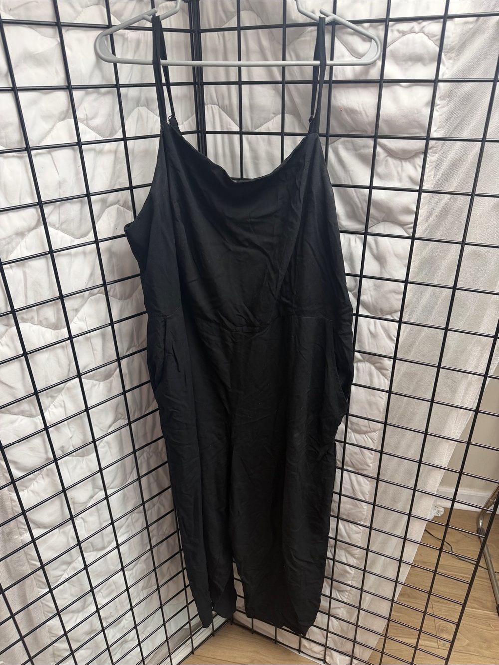 Old Navy Black Spaghetti Strap Jumpsuit